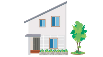 片流れ屋根の住まい 片流れ屋根の住まい