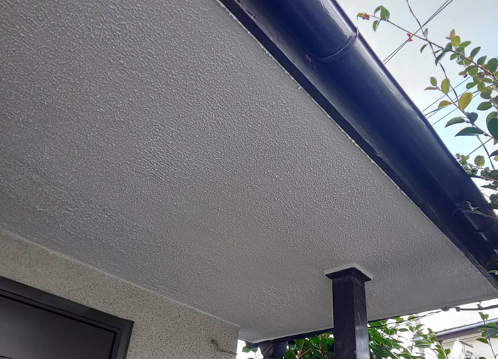 軒天補修　完工