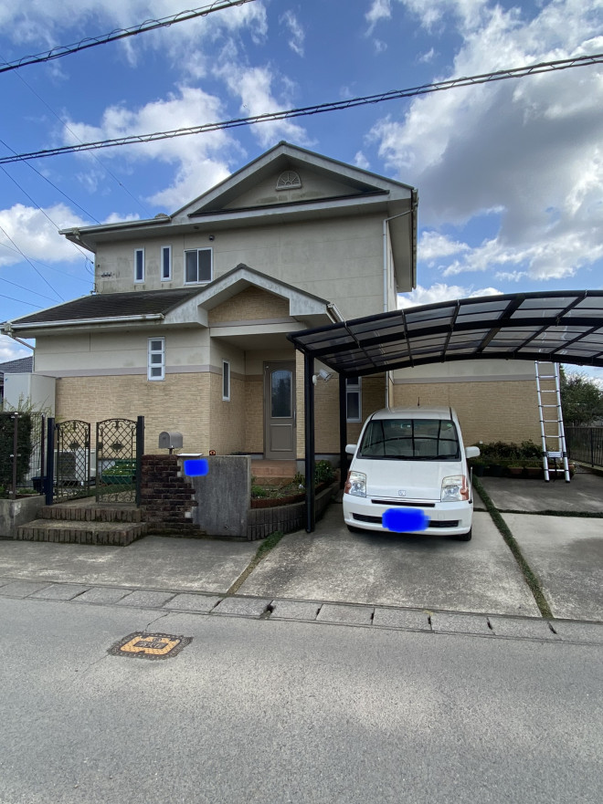 雨漏り防止　コロニアル屋根　施工前