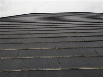化粧スレート屋根の状態確認