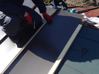 屋根材新規設置