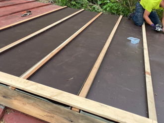 芯木・板金張り付け