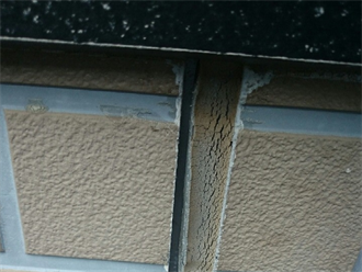 サイディング目地の劣化