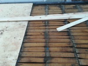 野地板増し張り