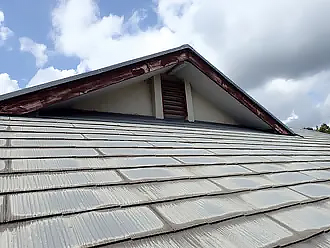 経年劣化が見られるドーマー