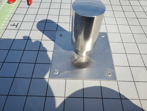 沼津市ビル雨漏り屋上脱気筒