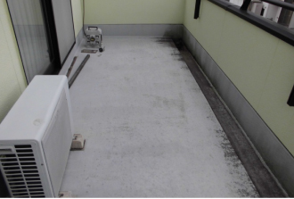 バルコニーの防水層 バルコニーの防水層