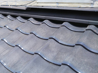 外壁取り合い部分の施工完了