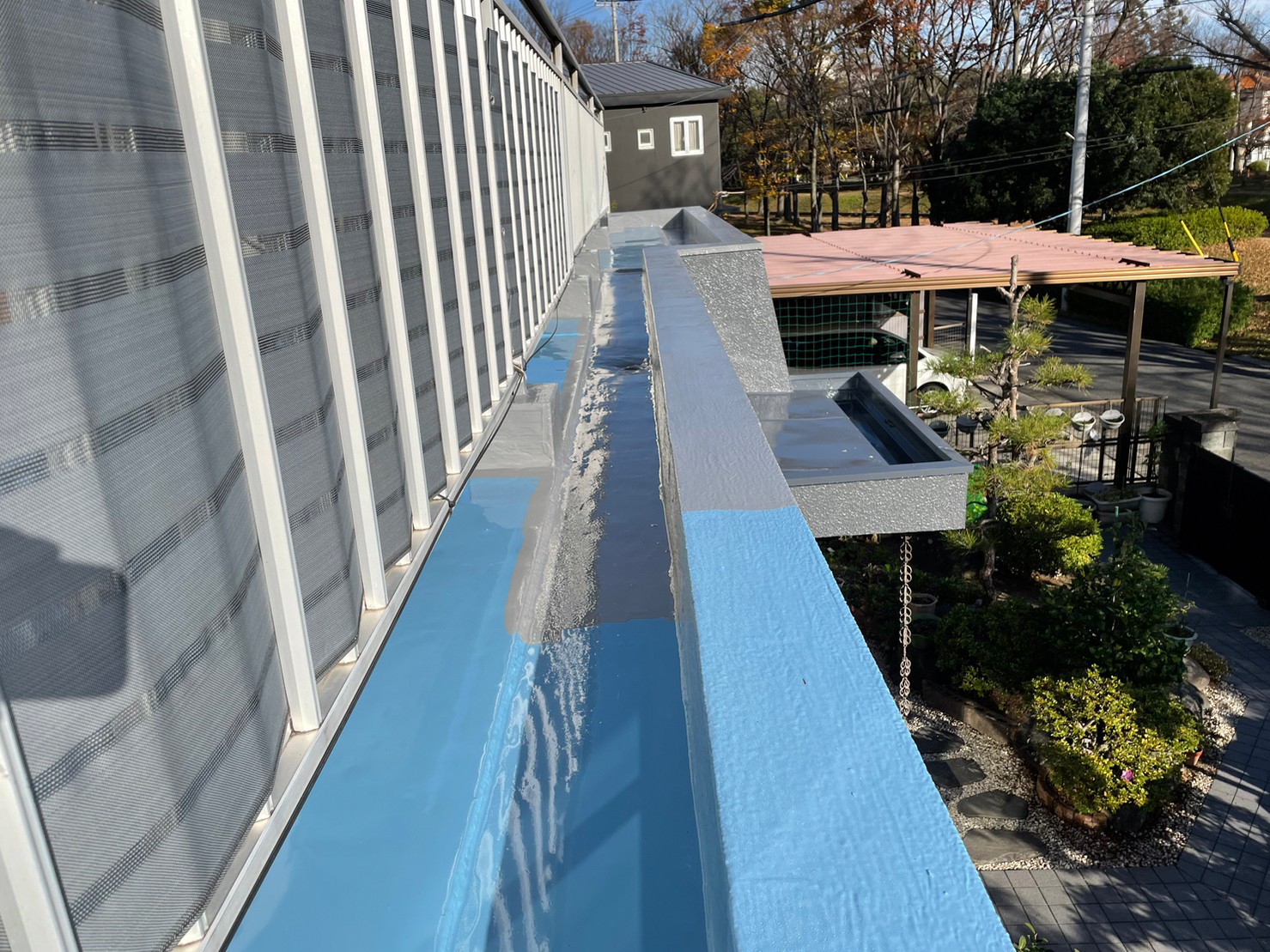 春日井市のベランダ防水