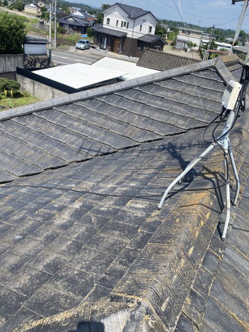 築23年　平瓦　雨漏り