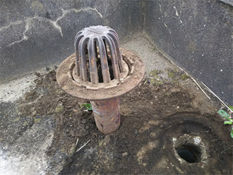 排水ドレンの腐食・劣化