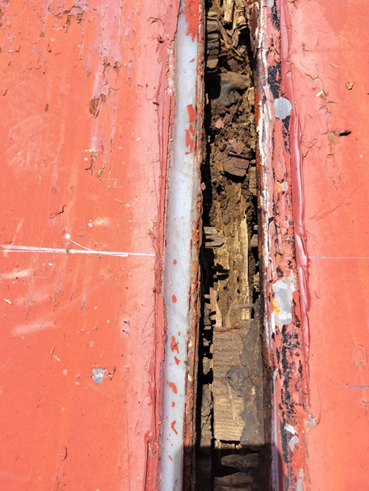 小山町トタン劣化雨漏り