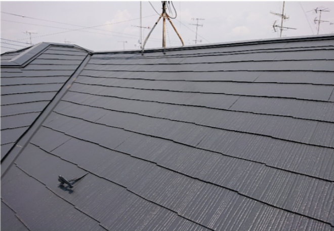 1年前に塗装した屋根