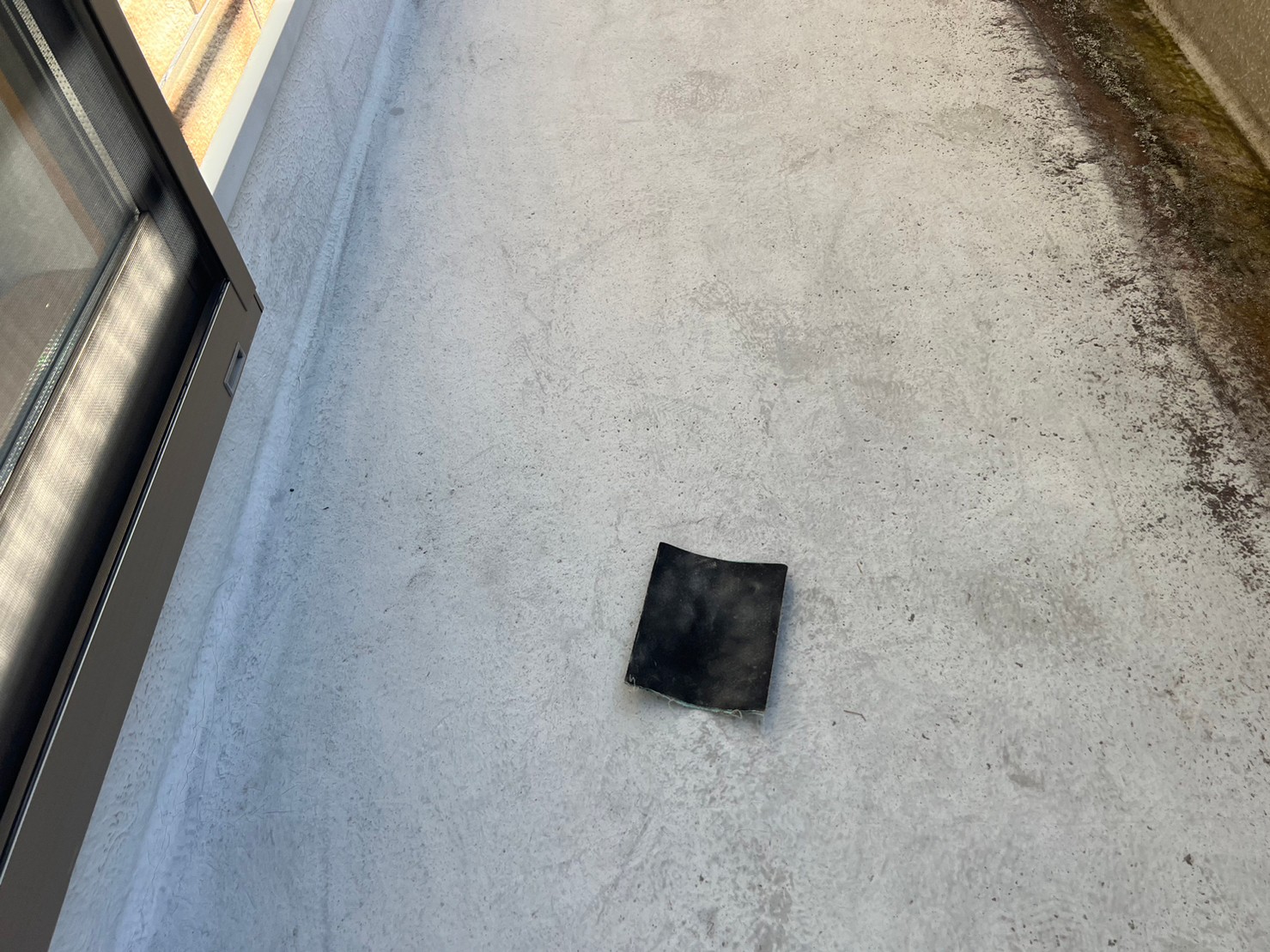 ベランダ下地研磨