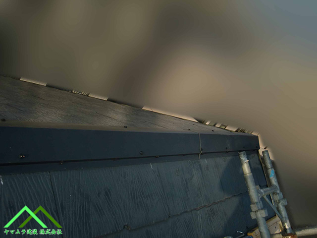 屋根全体に施工