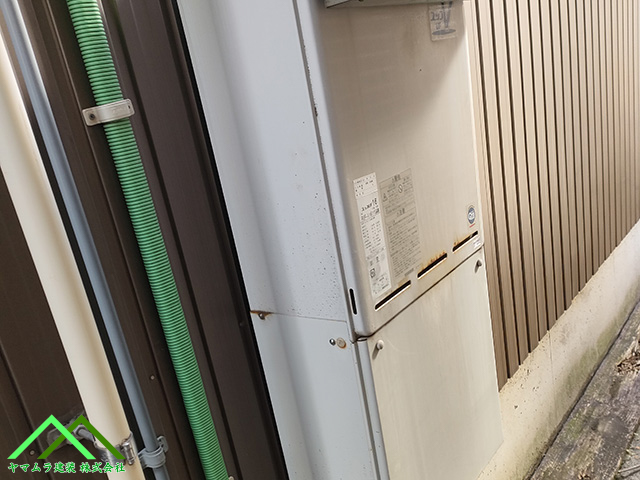 名古屋市熱田区【給湯器交換】突然故障！22年越えの寿命と迅速な交換対応～お湯が出ない！