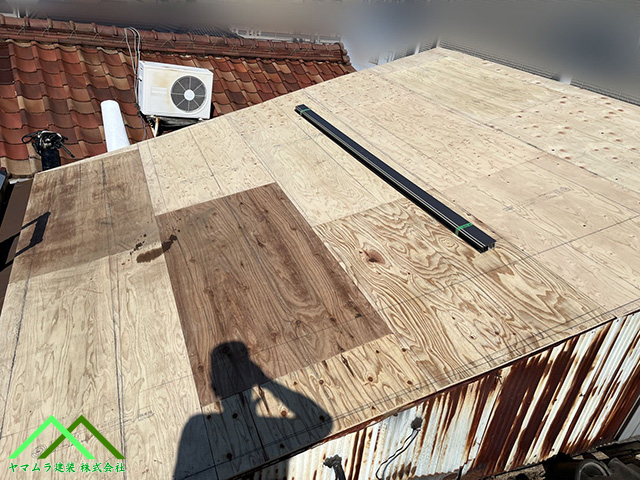 コンパネ取り付け