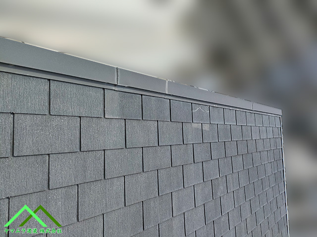 名古屋市瑞穂区　【屋根の破損を火災保険で修理】点検から申請・棟板金の工事事例