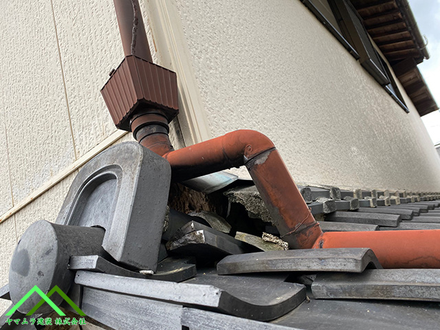 雨漏りした点検