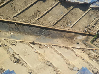 雨漏り箇所の補修