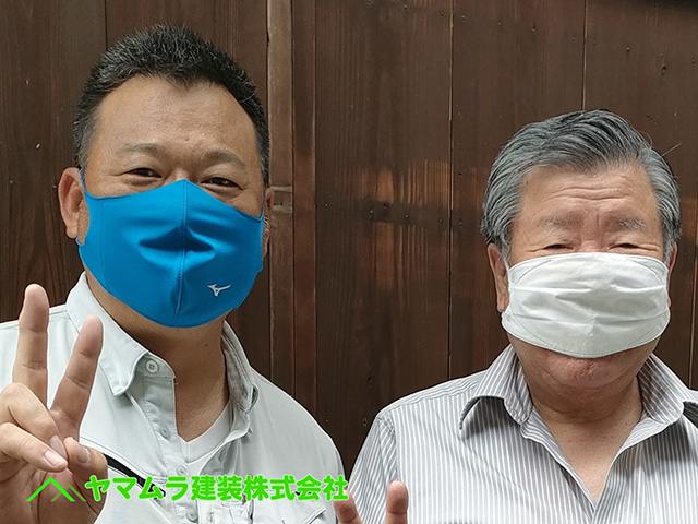 03．東海市　中樋交換　お客様との記念撮影