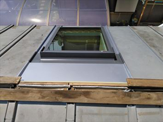 天窓設置