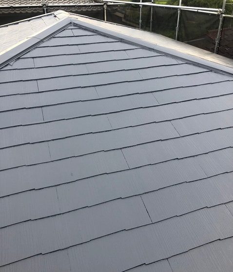 施工後の屋根
