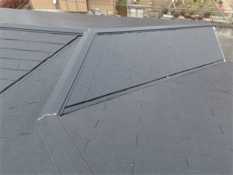 スレート屋根全体の状態確認