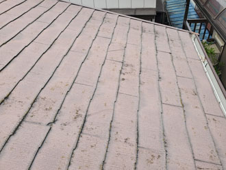 スレートのひび割れ