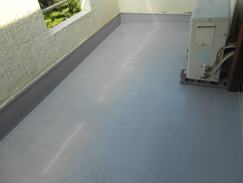 沼津市ベランダ防水完工