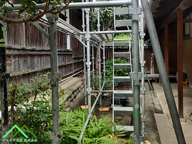 昇降階段の設置