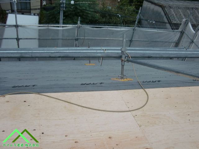 マンサードの屋根は慎重に