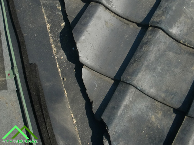 谷表面に水密材