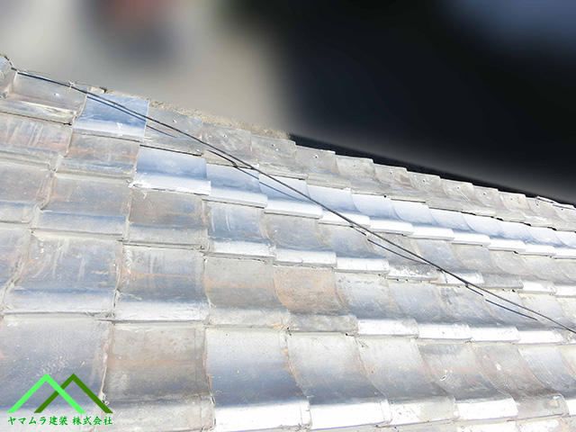 瓦の再施工