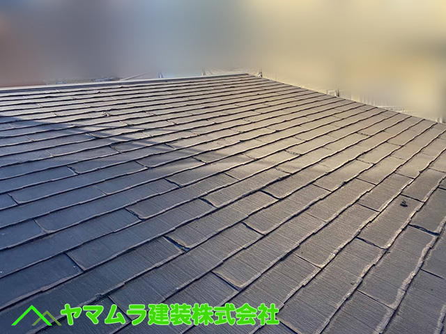 名古屋市中区にて劣化したパミールに重ねて施工するカバー工法の利点とポイント