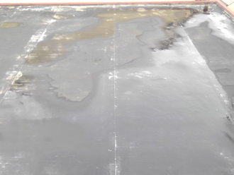 洗浄した陸屋根は十分に乾燥させる