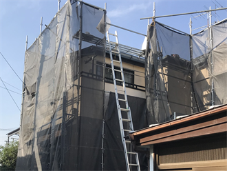 足場仮設工事