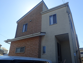 棟板金の補修をご依頼くださった邸宅