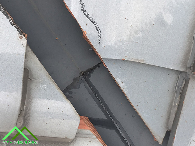 接続部から水漏れ