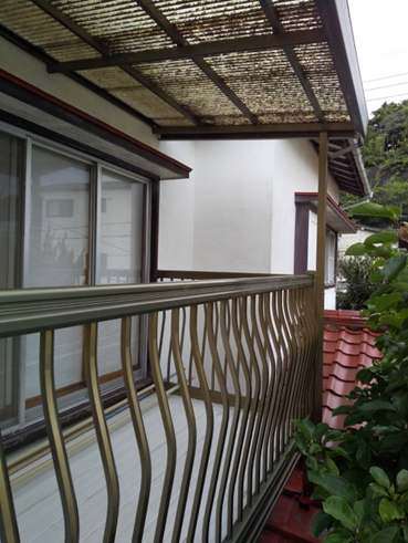 沼津市雨漏りベランダ