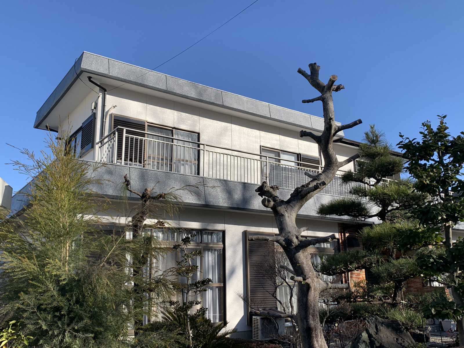 春日井市のパーフェクトトップを使用した外壁塗装