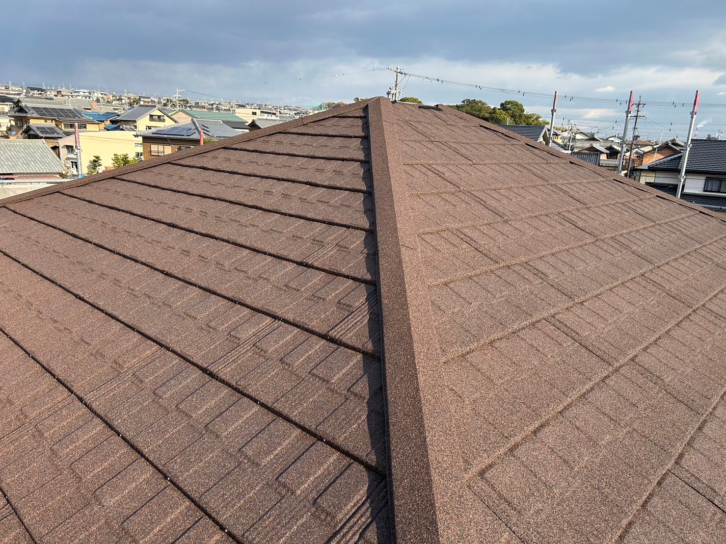 春日井市のT-ルーフのカバー工法