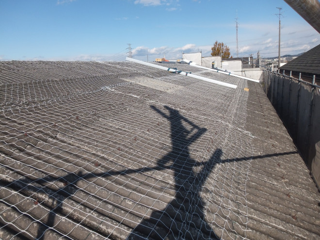 安全ネット施工