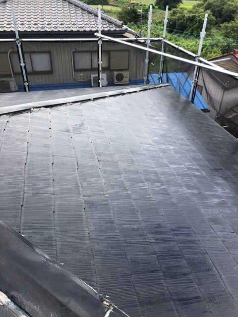 下塗り完成の様子