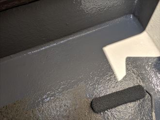 トップコートを塗装