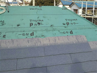 屋根葺き替え工事