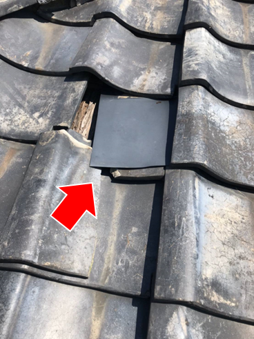 沼津市 雨漏り 瓦を再利用し瓦屋根葺き直しで雨漏り解消！