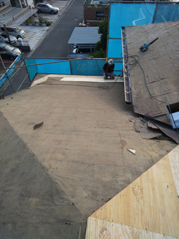 沼津市野地板設置