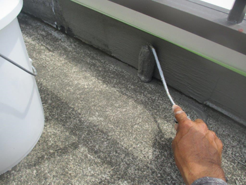 沼津市雨漏り下塗り