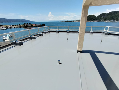 沼津市屋上防水後